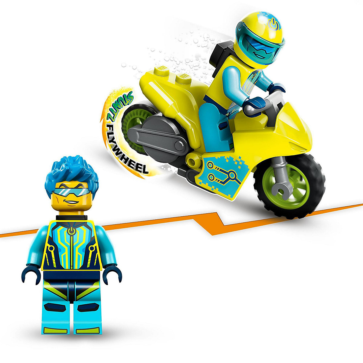 LEGO® City Stuntz 60358 Cyber-Stuntbike