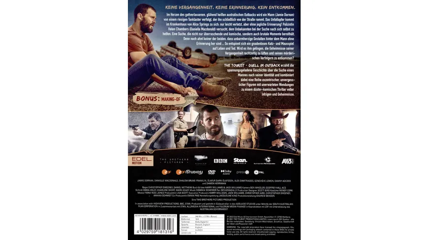 The Tourist - Duell im Outback - Staffel 1  [2 DVDs]