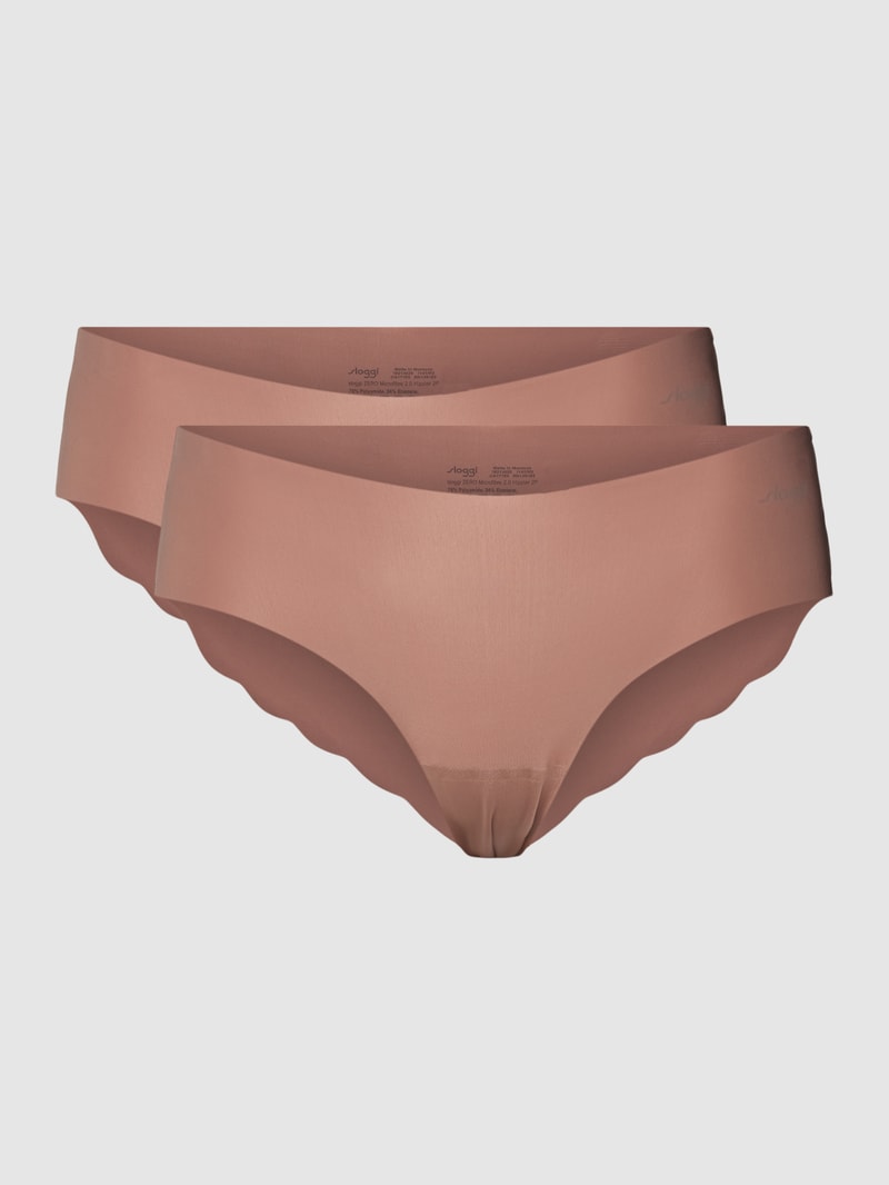 Hipster mit Label-Print Modell 'ZERO MICROFIBRE 2.0' in hellbraun