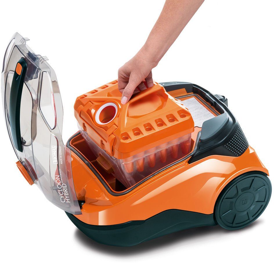 Thomas Zyklon Hybrid Staubsauger CYCLOON HYBRID FAMILY & PETS, 1700 W, beutellos, MADE IN GERMANY