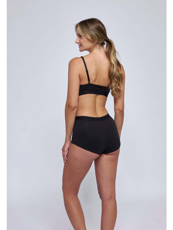SNOCKS Retro Soft BH 1 Stück in Schwarz günstig kaufen