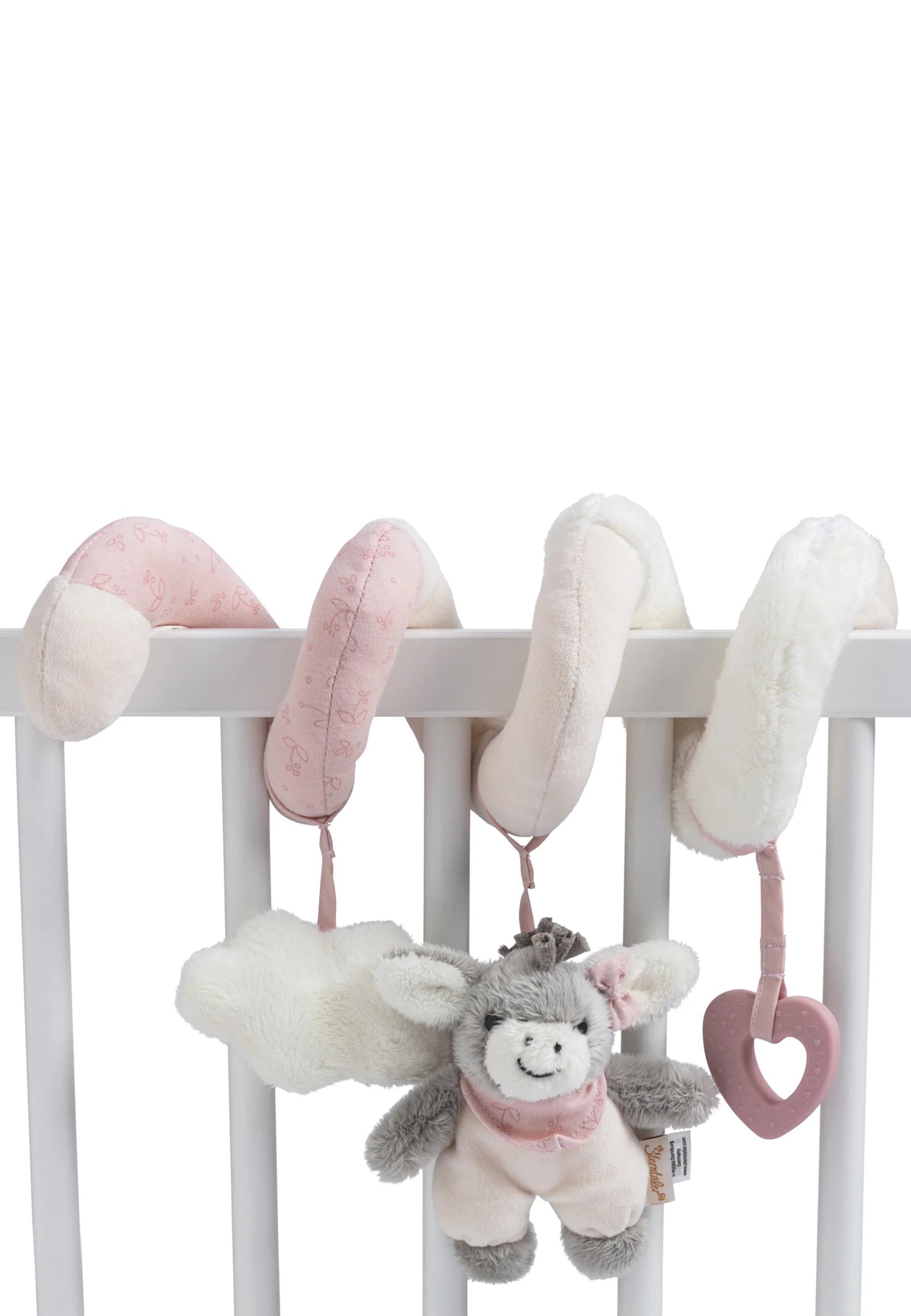 Spielzeugspirale Esel Emmi Girl in rosa, 26cm