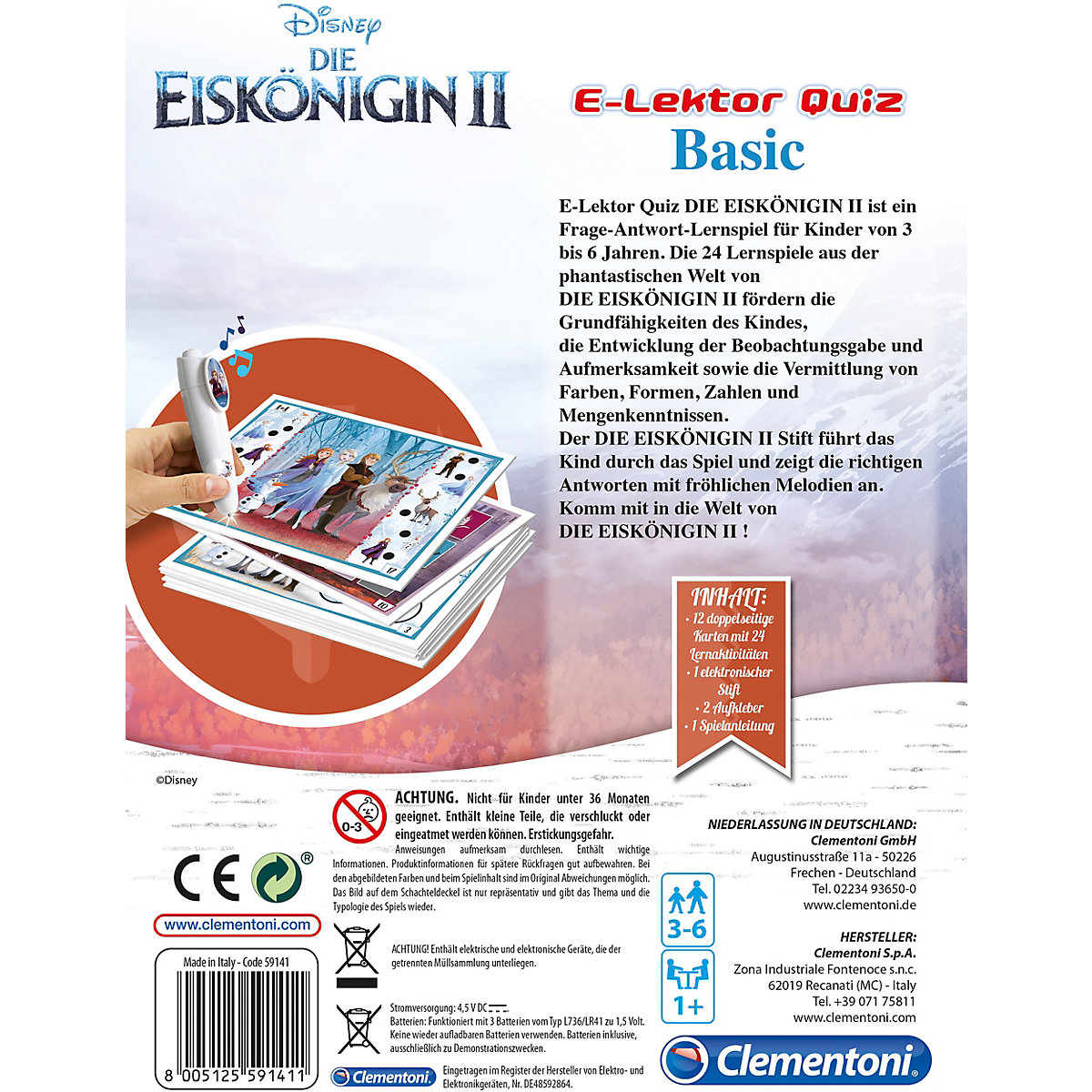 E-Lektor Quiz Basic - Die Eiskönigin 2