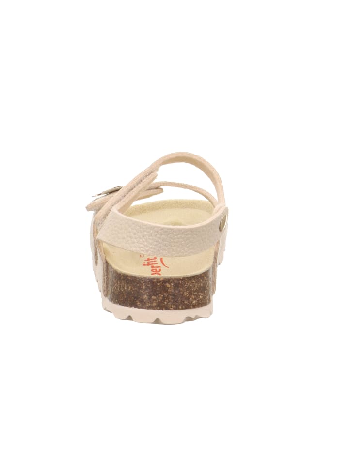 superfit Tieffußbett Sandale FUSSBETTPANTOFFEL in Gold günstig kaufen