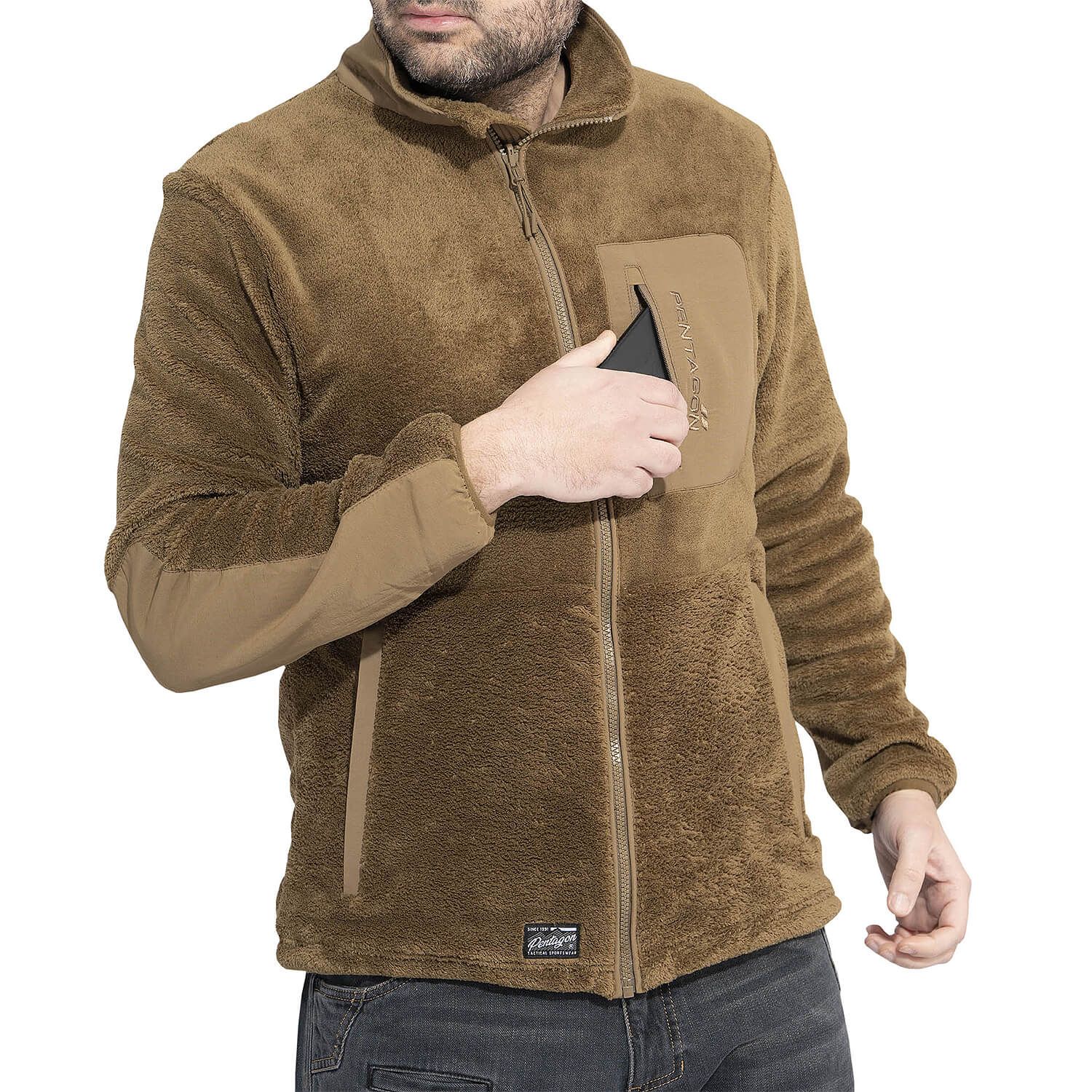 Grizzly Full Zip Fleece Sweater