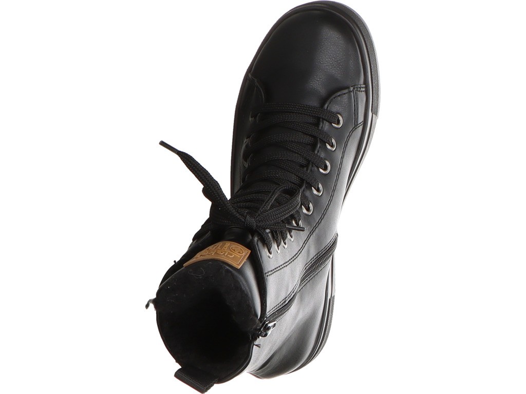RIEKER Winterstiefel schwarz
