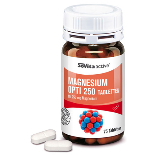 SOVITA ACTIVE Magnesium Opti 250 Tabletten  75 St  Tabletten