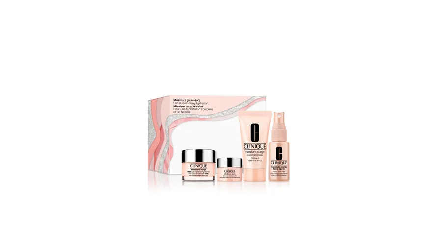 Clinique Moisture Glow-Tos Skincare Geschenkpackung