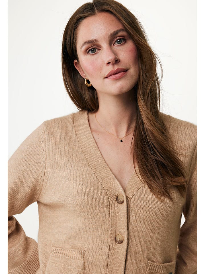 Mexx Cardigan in Beige günstig kaufen