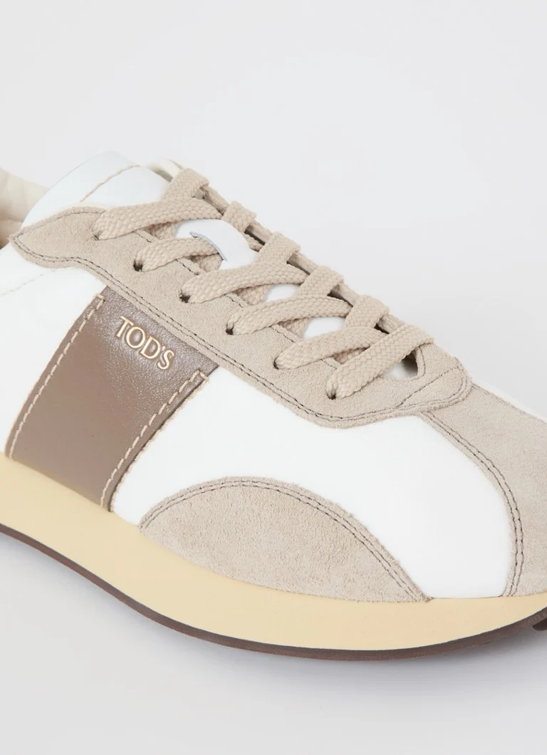 Teniși Tod's Sportivo Active cu detalii din piele întoarsă