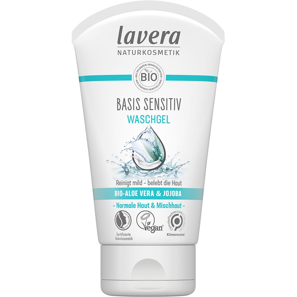 Lavera Basis Sensitiv Waschgel 125 ml