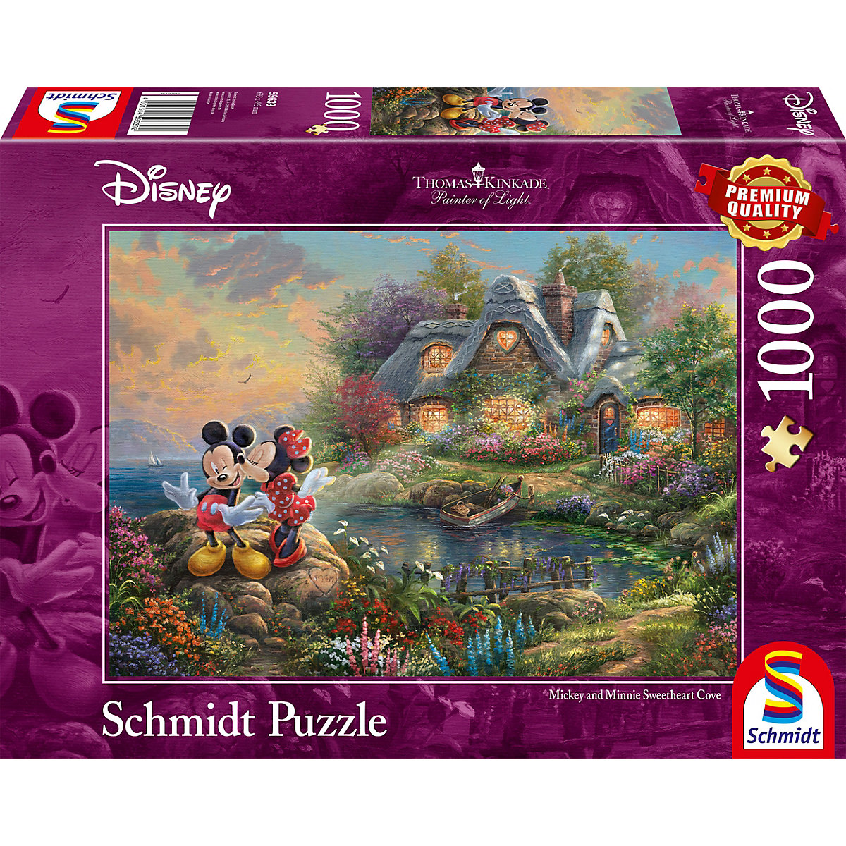 Sweethearts Mickey & Minnie, 1.000 Teile
