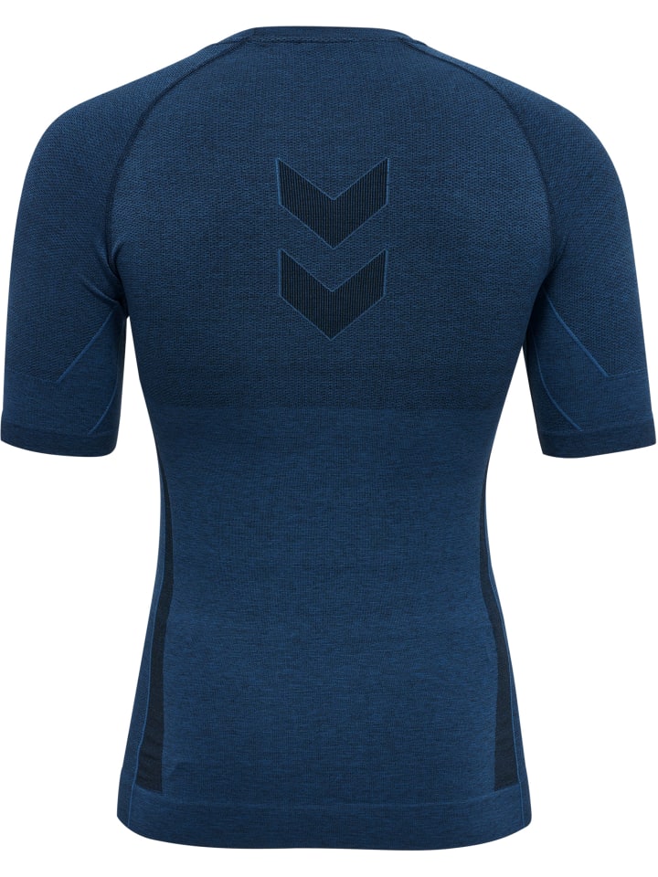 Hummel Hummel T-Shirt Raglanärmel Hmlte Mike Multisport Herren in INSIGNIA BLUE/BLACK MELANGE günstig kaufen XL
