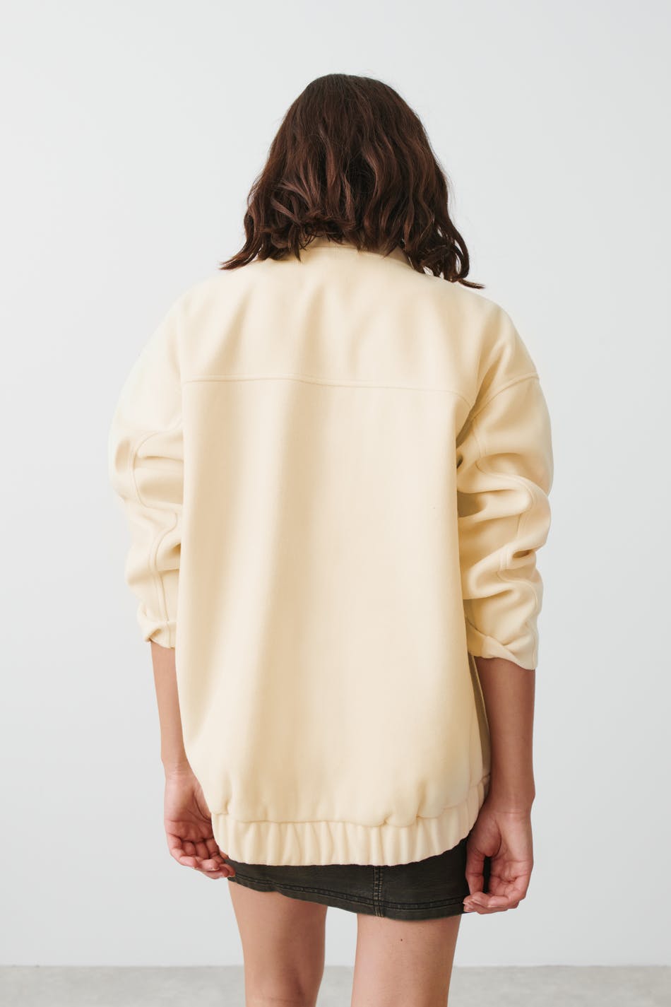 Chunky bomber jacket