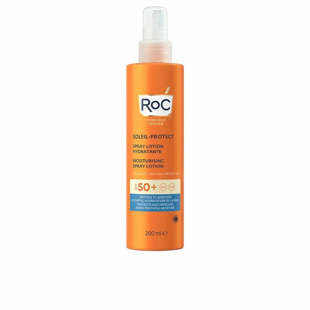 Roc Sonnenschutzpflege Roc Soleil Protect Moisture Lotion Spf 50 200 Ml