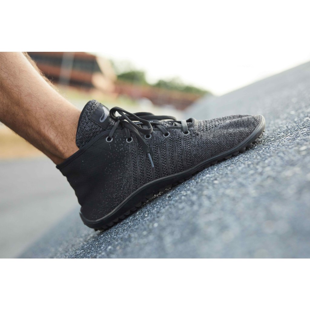 Leguano Go Mixed Black Barfuß-Stiefeletten