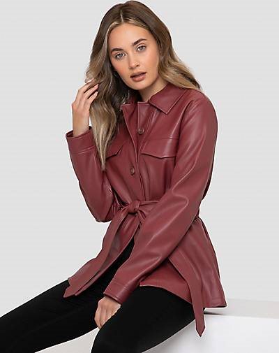 Threadbare Lederimitatjacke