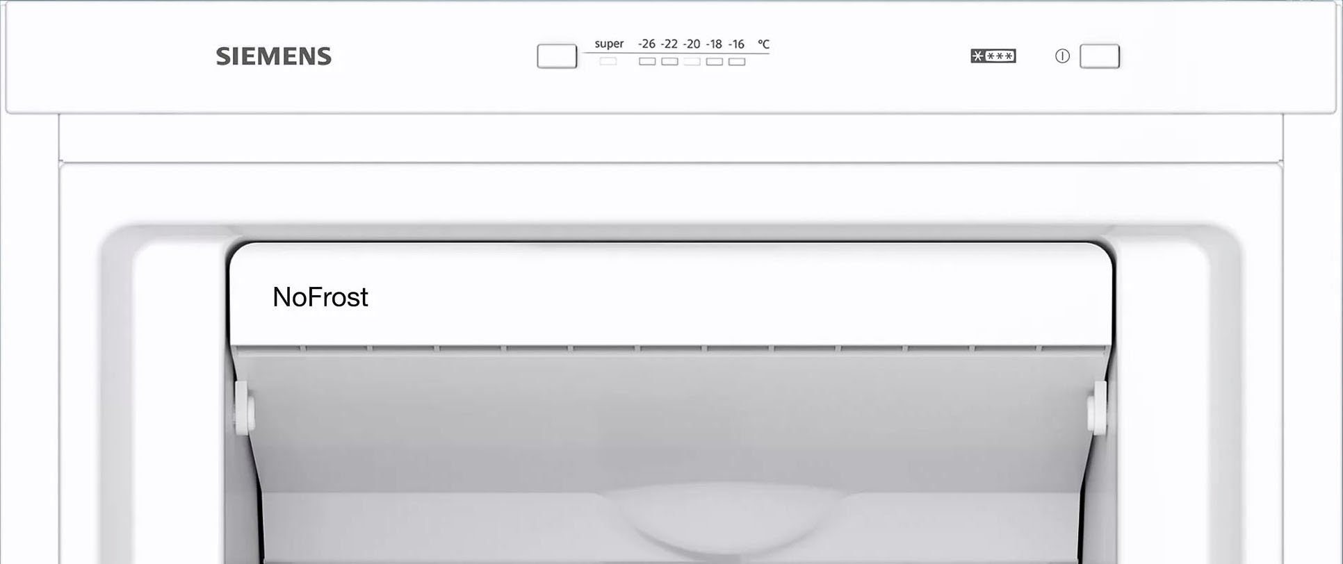 SIEMENS Gefrierschrank iQ300 GS33NVWEP, 176 cm hoch, 60 cm breit