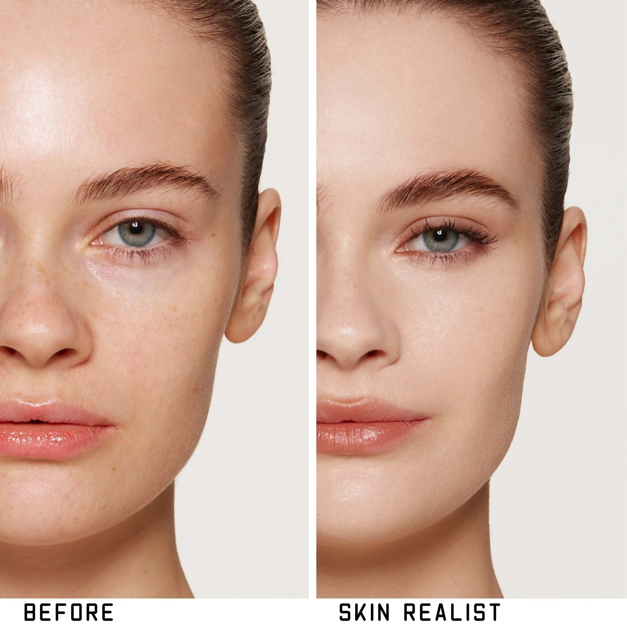 Bálsamo con color Skin Realist - Crema facial con color antiimperfecciones, BB Cream, CC Cream, base de maquillaje en crema, crema facial con color de efecto global