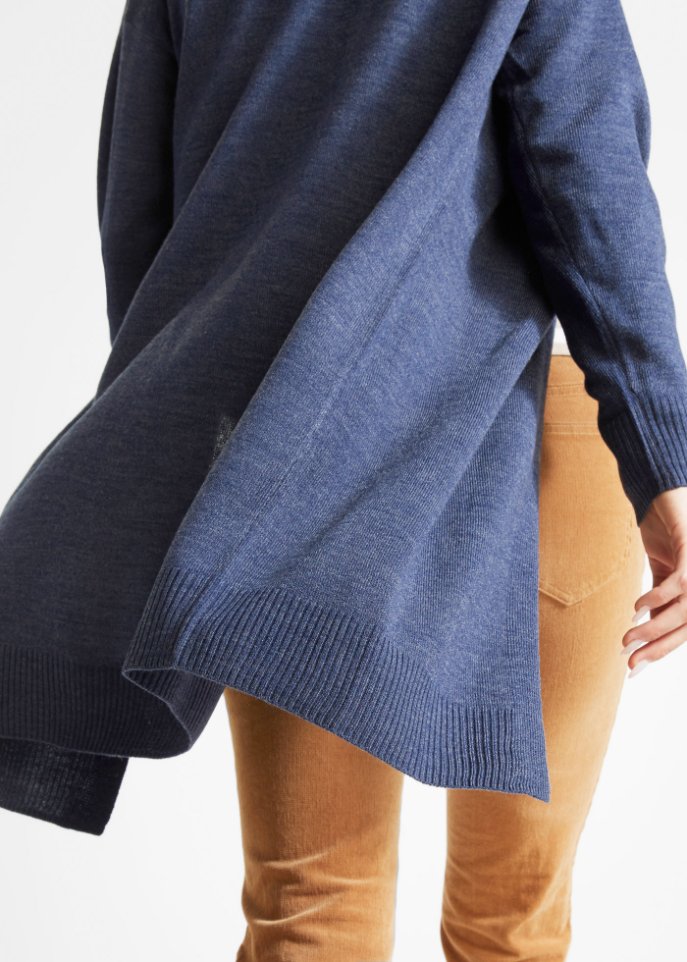 Offene Strickjacke