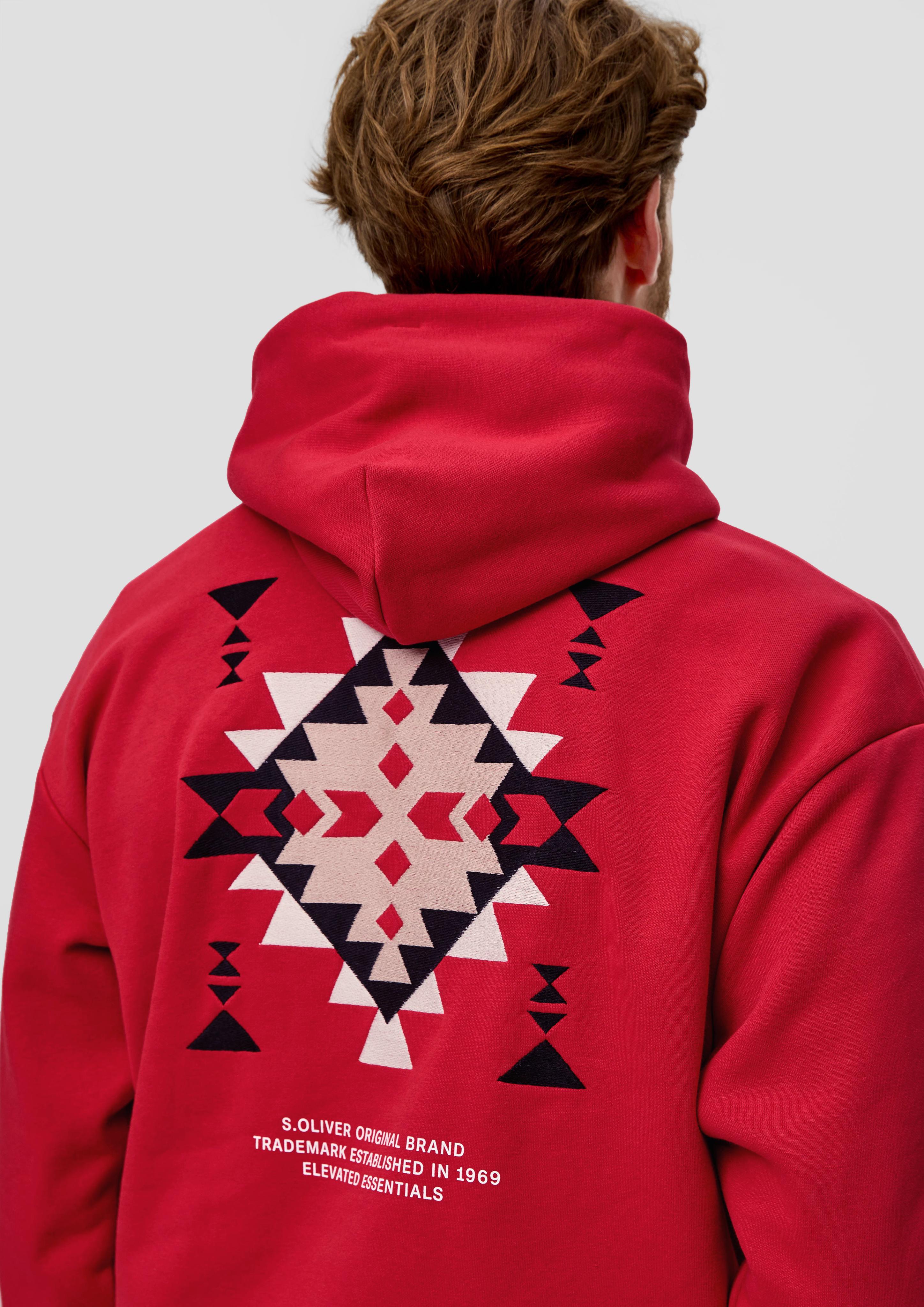 Kapuzensweater mit Stickerei  2138683-31D1