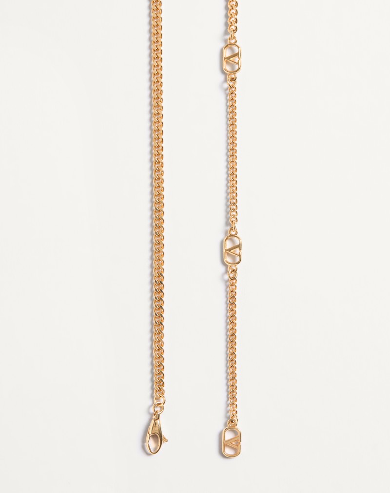 Colar Le Chat De La Maison em metal, nylon e cristais Swarovski®