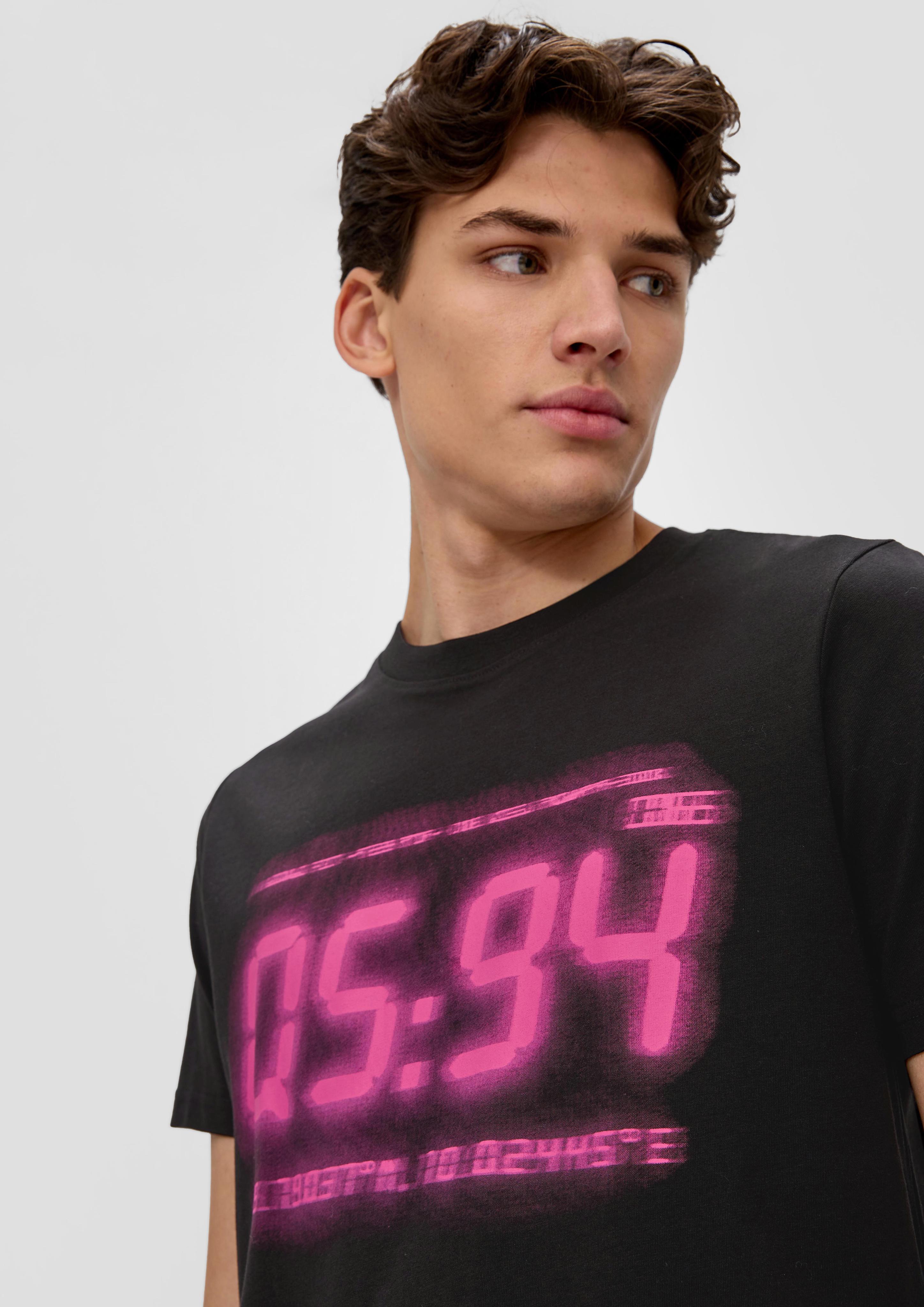 Baumwollshirt mit Grafik-Print  2142328-99D0