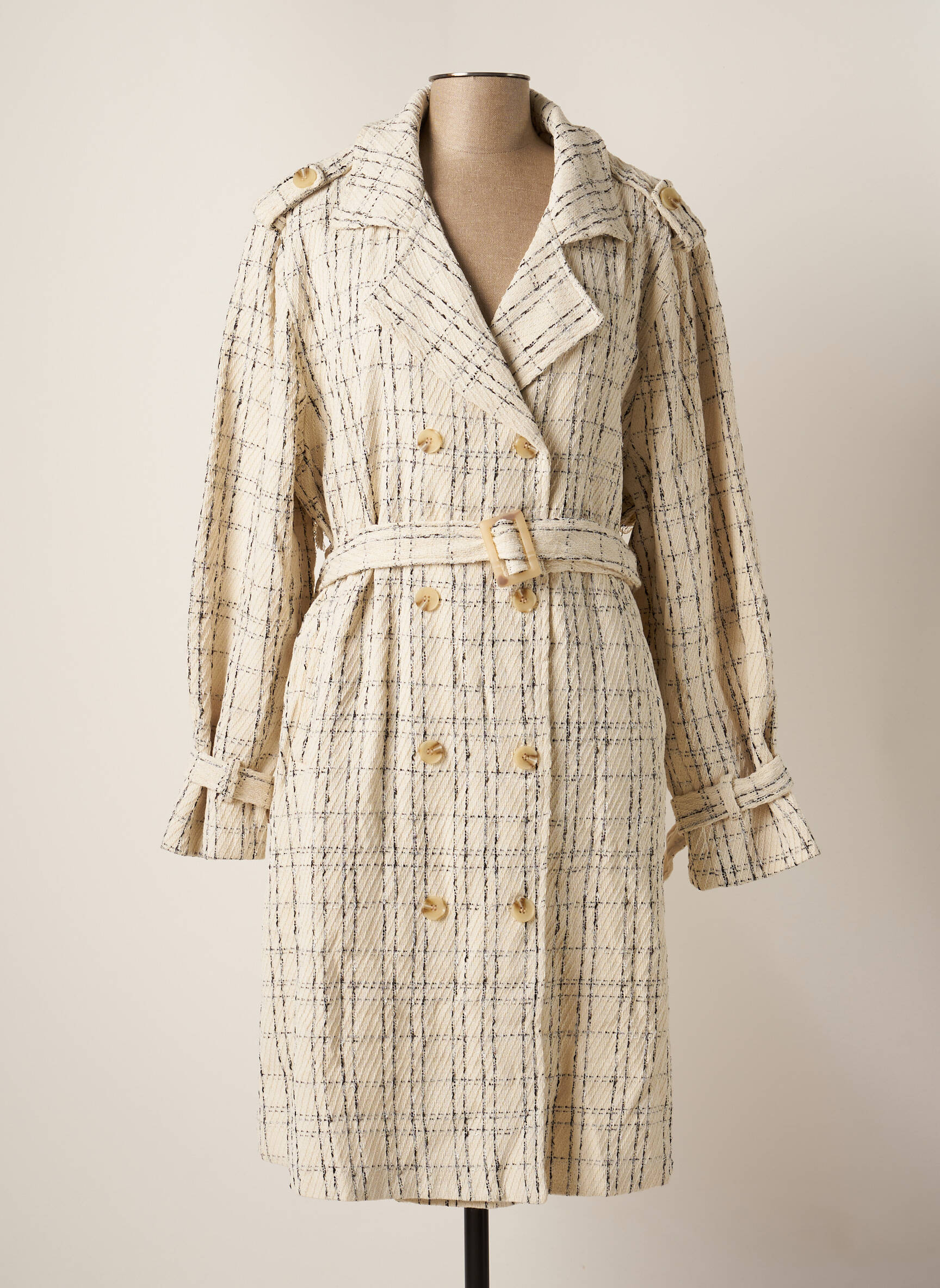 Pomme Rouge Trenchs Femme couleur beige