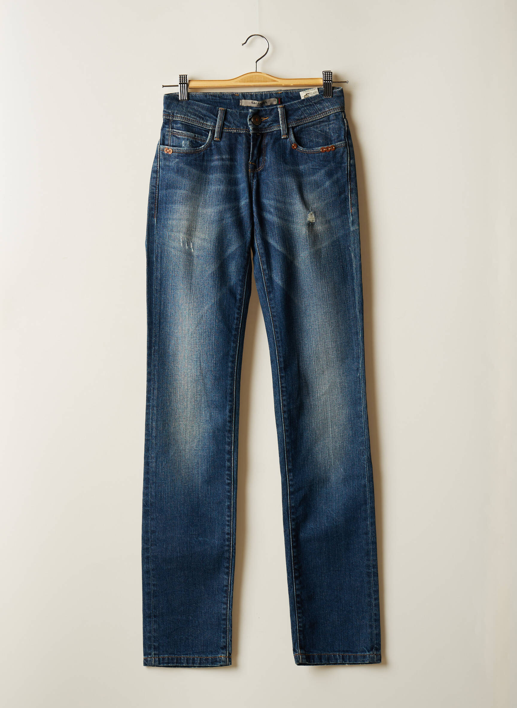 Salsa Jeans Coupe Droite Femme couleur bleu