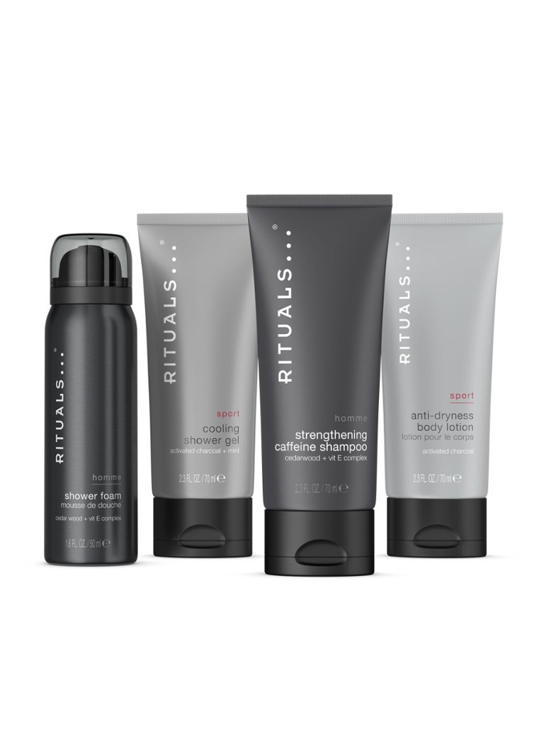 Set cadou Rituals Men's, mărime mică, 2024 - Set de îngrijire a pielii