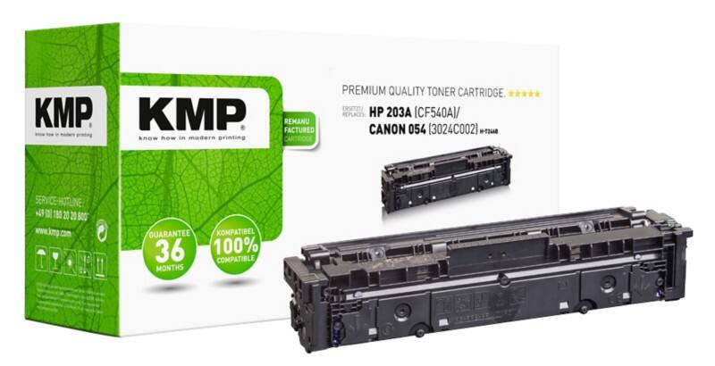 Kompatible KMP HP 203A Tonerkartusche CF540A Schwarz