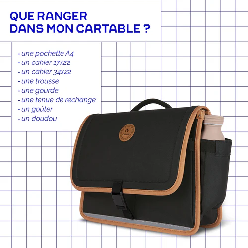 Discover Small Cologne Black Schoolbag