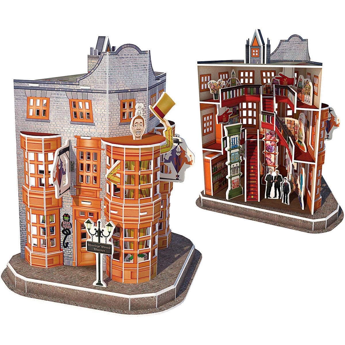 3D-Puzzle Harry Potter Diagon Alley™ Set - Winkelgasse, 273 Teile, 58 cm