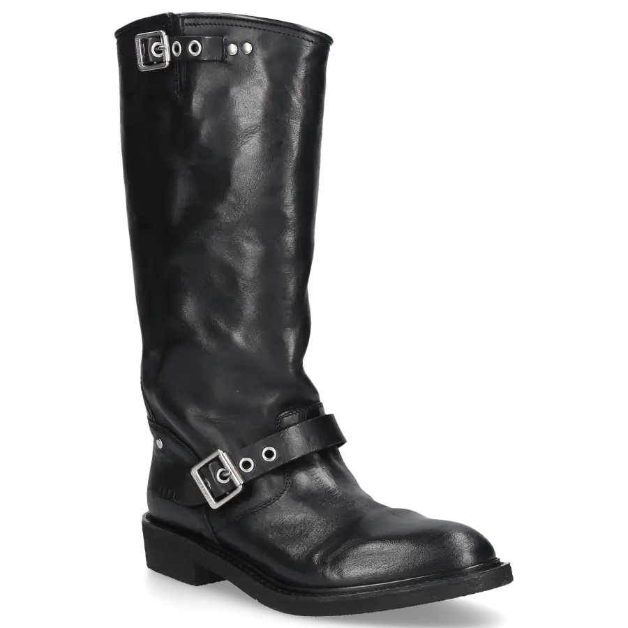 Golden Goose - Stiefel Schwarz ALTO Kalbsleder - schwarz
