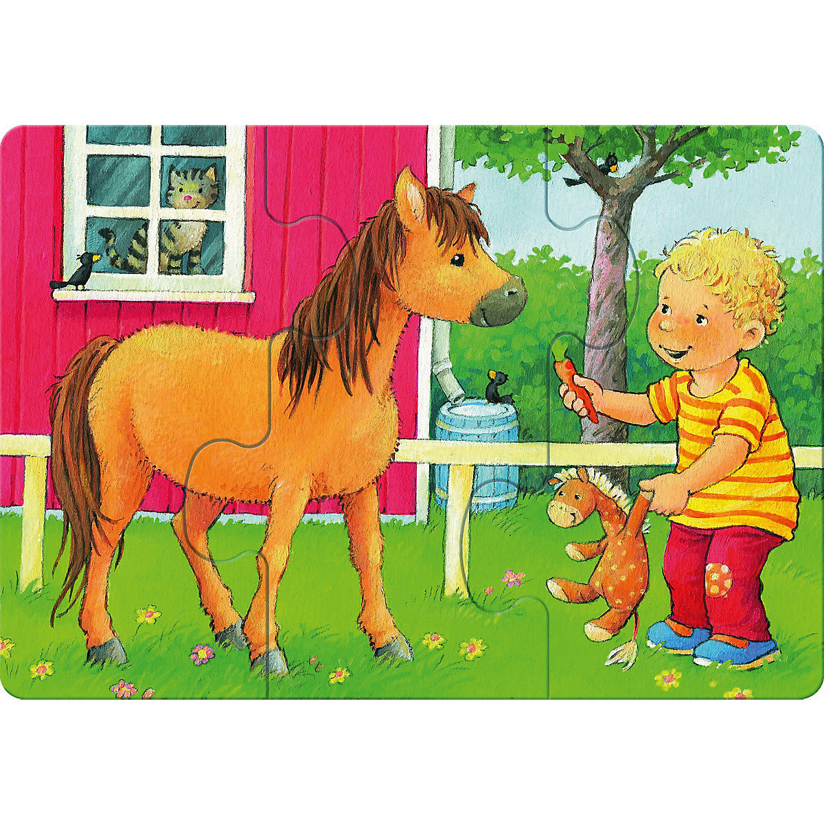 ministeps® Mein allererstes Puzzle: Streichelzoo