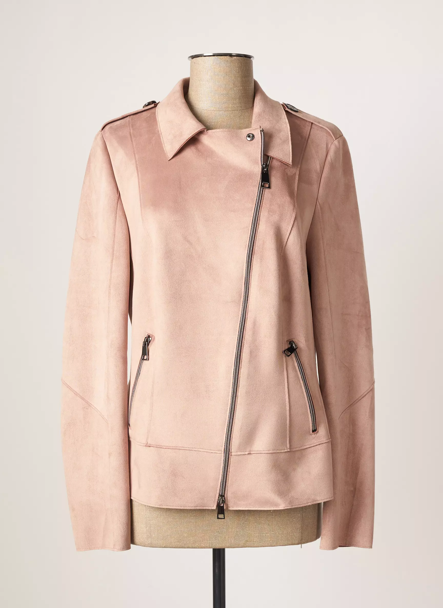 Barbara Lebek Vestecasual Femme couleur rose