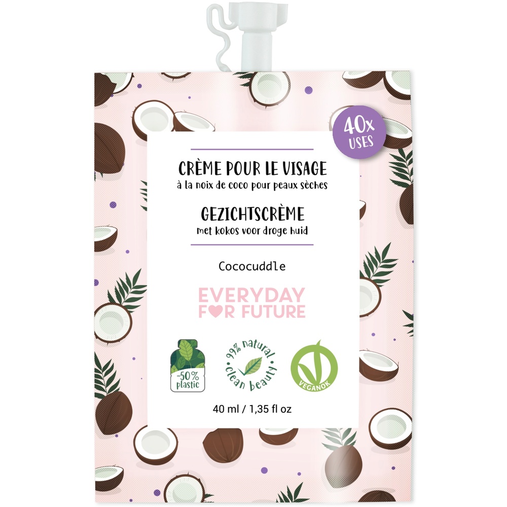 everyday for future Crème Visage à la Noix de Coco Crème Visage