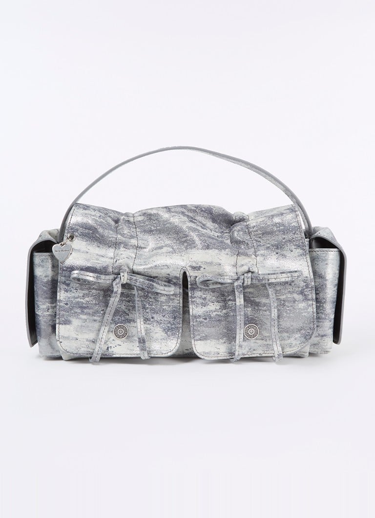 Acne Studios Calfskin handbag with adjustable shoulder strap