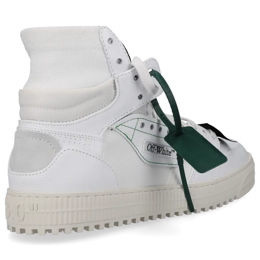 Off-White - Sneaker high 3.0 OFF COURT Kalbsleder - weiß
