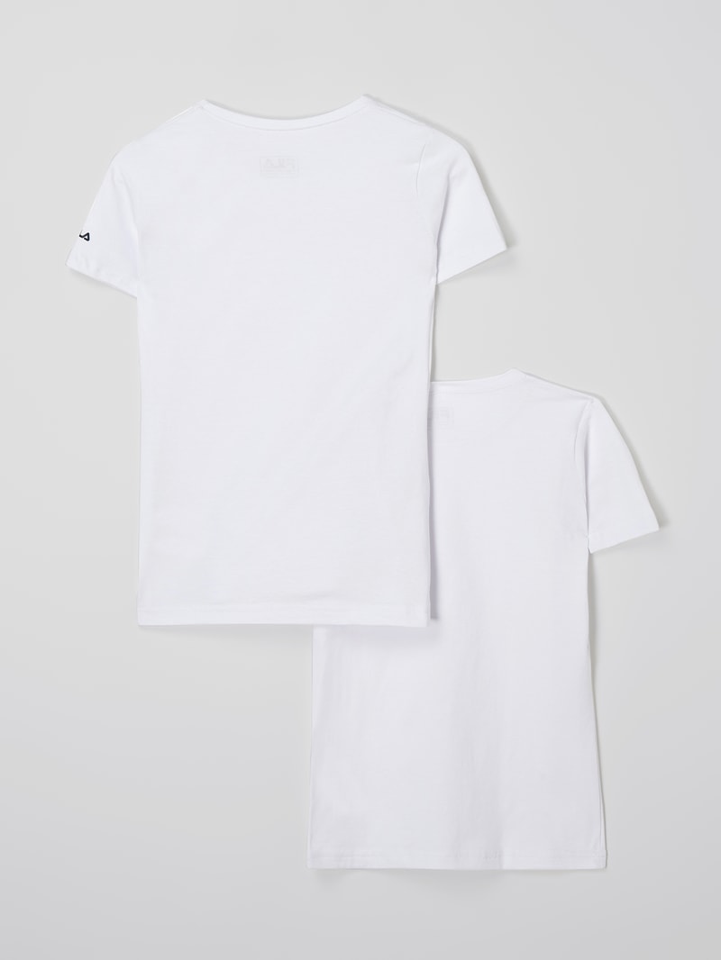 T-Shirt im 2er-Pack in weiß