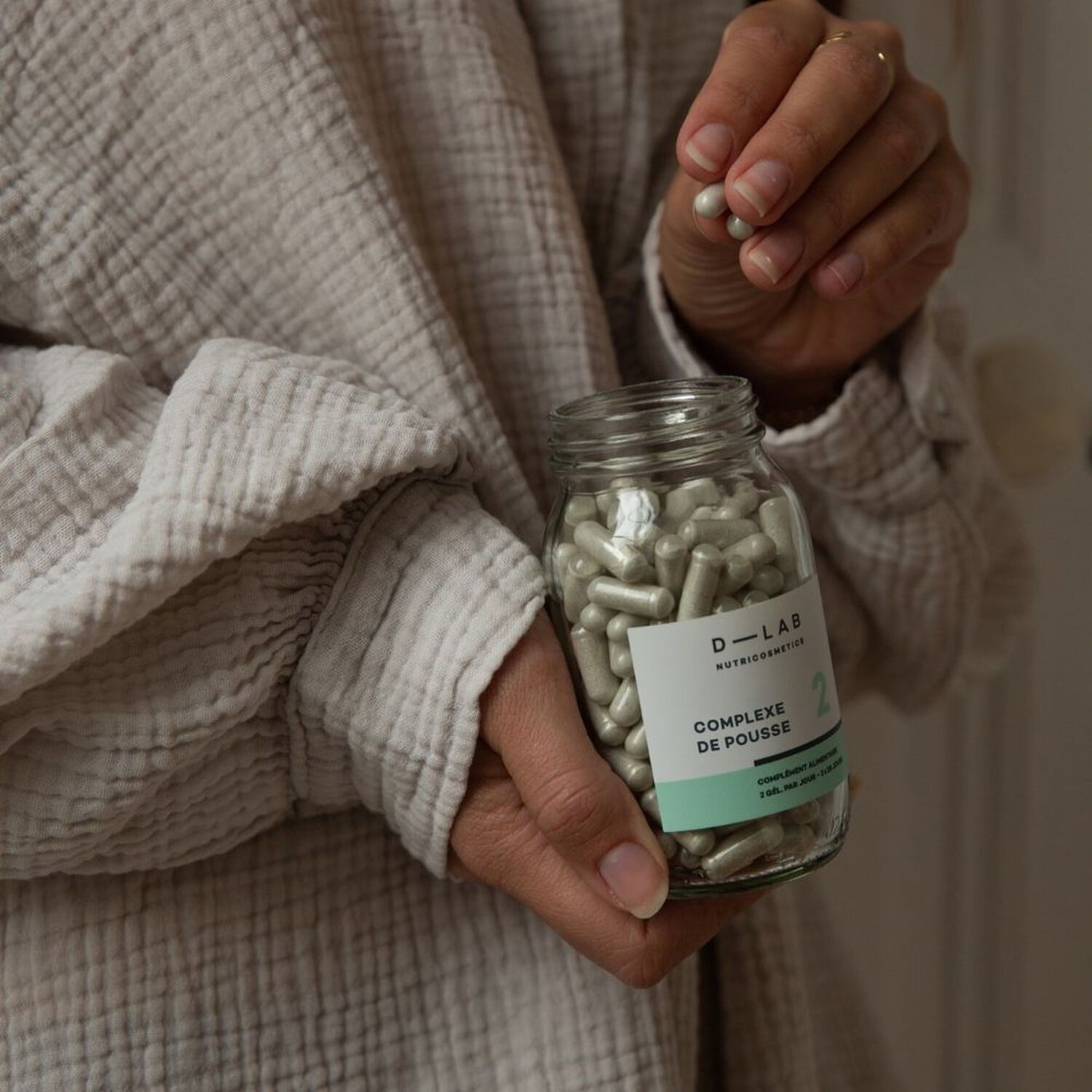 d-lab nutricosmetics Complexe de Pousse Complément Alimentaire Cheveux