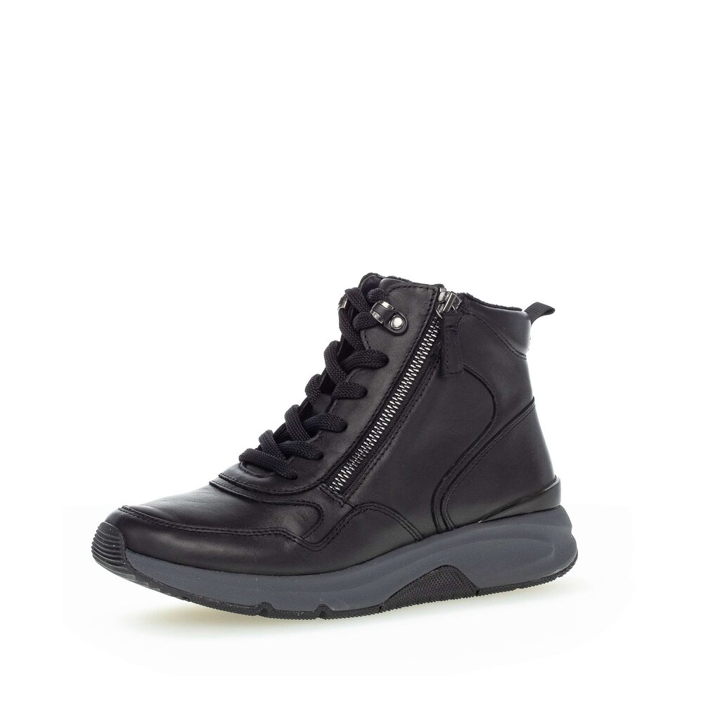 rollingsoft Schnürstiefelette schwarz