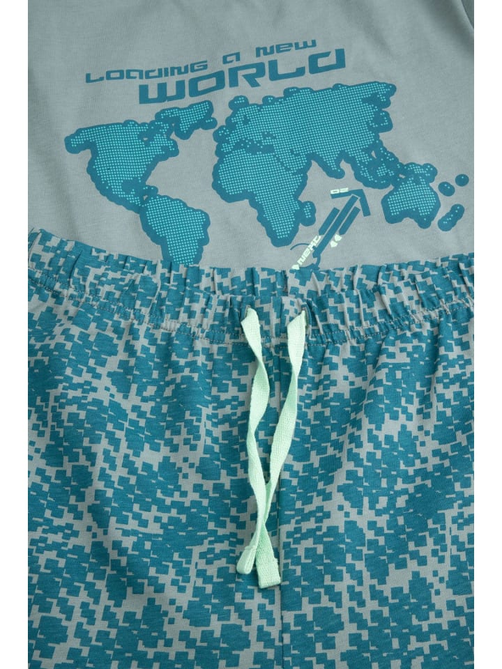 Coccodrillo Jungen-Pyjama in grün günstig kaufen