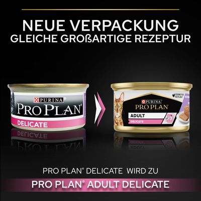 PURINA PRO PLAN Cat Delicate 24 x 85 g