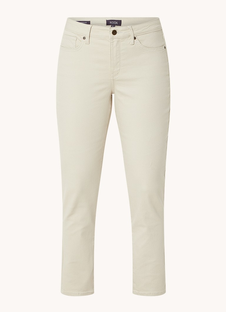 Jean skinny court taille haute NYDJ Alina en mélange de lyocell