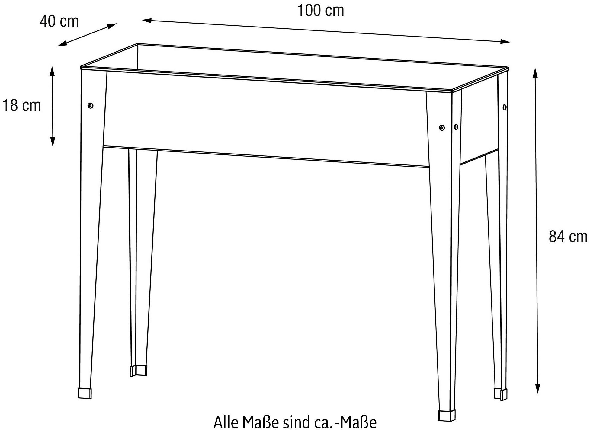 Herstera Garden Hochbeet Urban, 80 l, BxTxH: 100x40x84 cm
