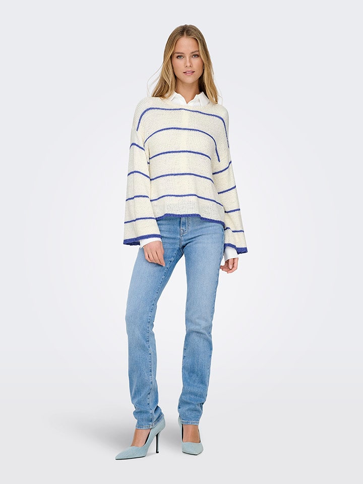ONLY Pullover in Weiß günstig kaufen
