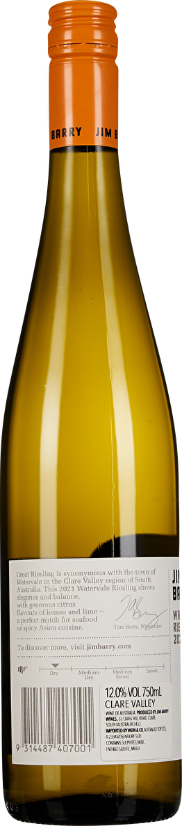 Jim Barry Riesling Watervale 2021