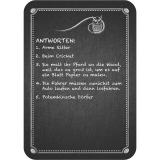 Kneipenquiz: Brandneue Fragen (DE)