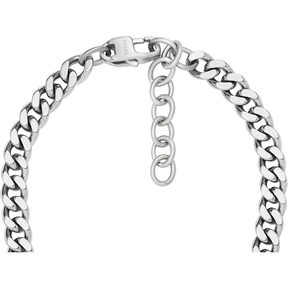 Fossil Chaînette Acier inoxydable collier